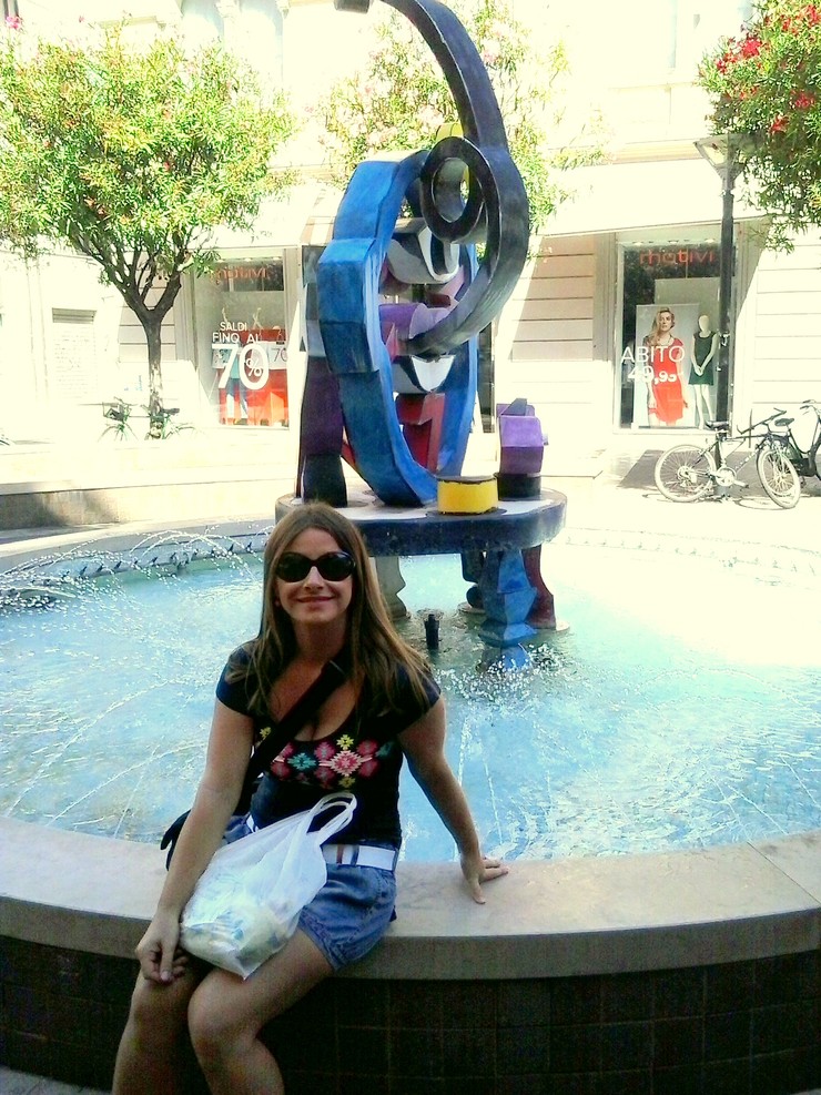 Ivana Šišková na dovolenke 2