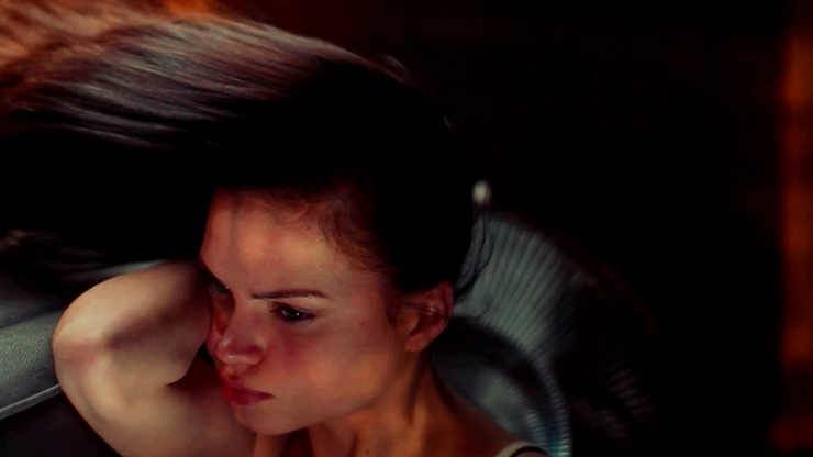 Sakmárová v klipe Peter Bič Project 5