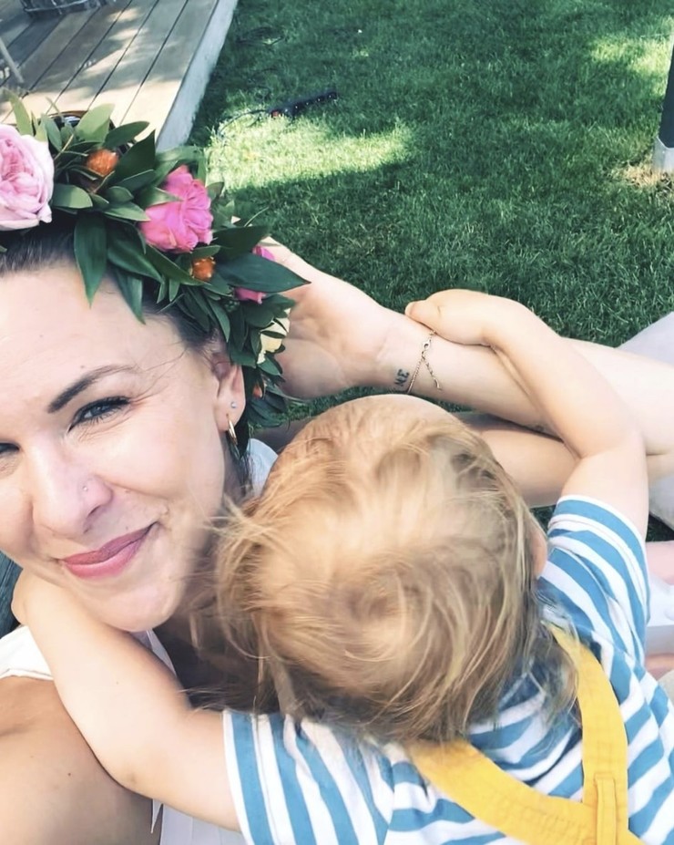 Kristína Tormová s deťmi 