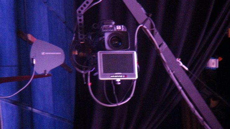 Búranie starého štúdia Novín TV JOJ 21