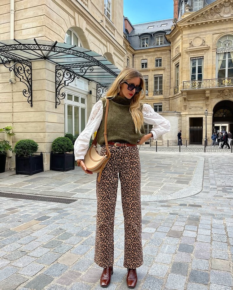 Nákupné maniačky - leopardí vzor