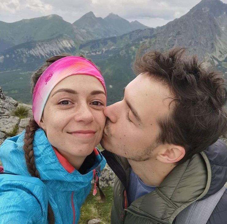 Dávid Hartl a jeho snúbenica Martina