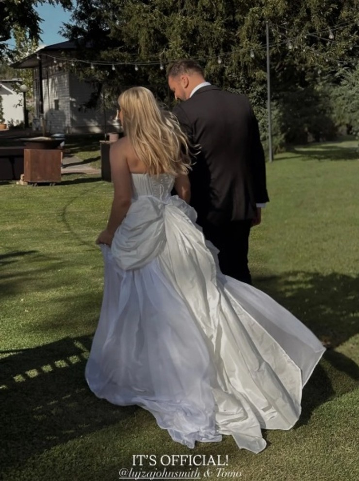 Kuric, dcéra Lujza, svadba, šaty