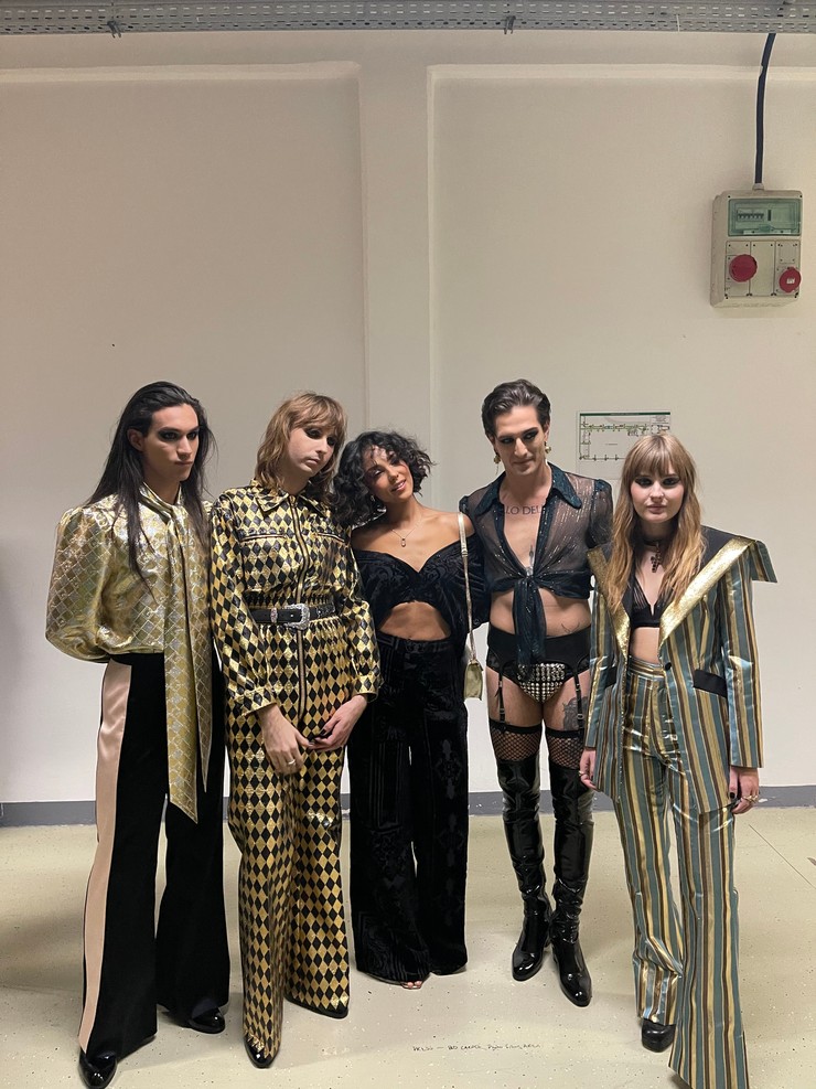 Alžbeta Ferencová a skvelá kapela Maneskin na MTV EMA 2021