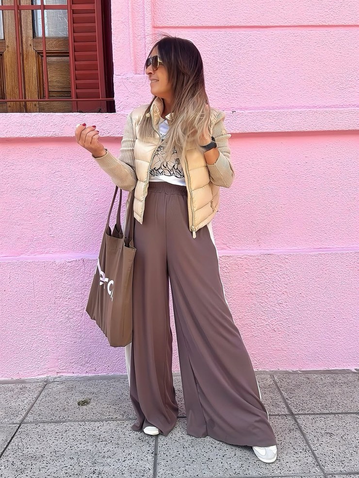 Nákupné maniačky - čokoládová hnedá farba