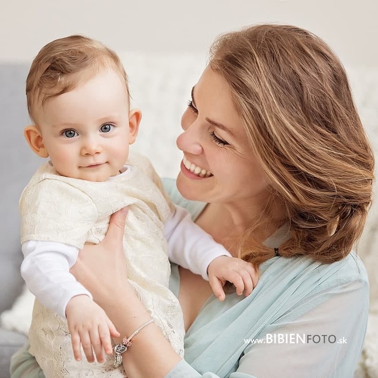 Erika Kandráčová s dcérkou Maruškou