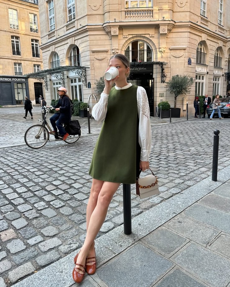 Nákupné maniačky - olivová zelená