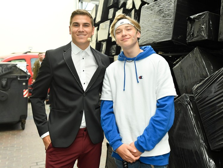 David Gránský a jeho mladší brat Tom Sean