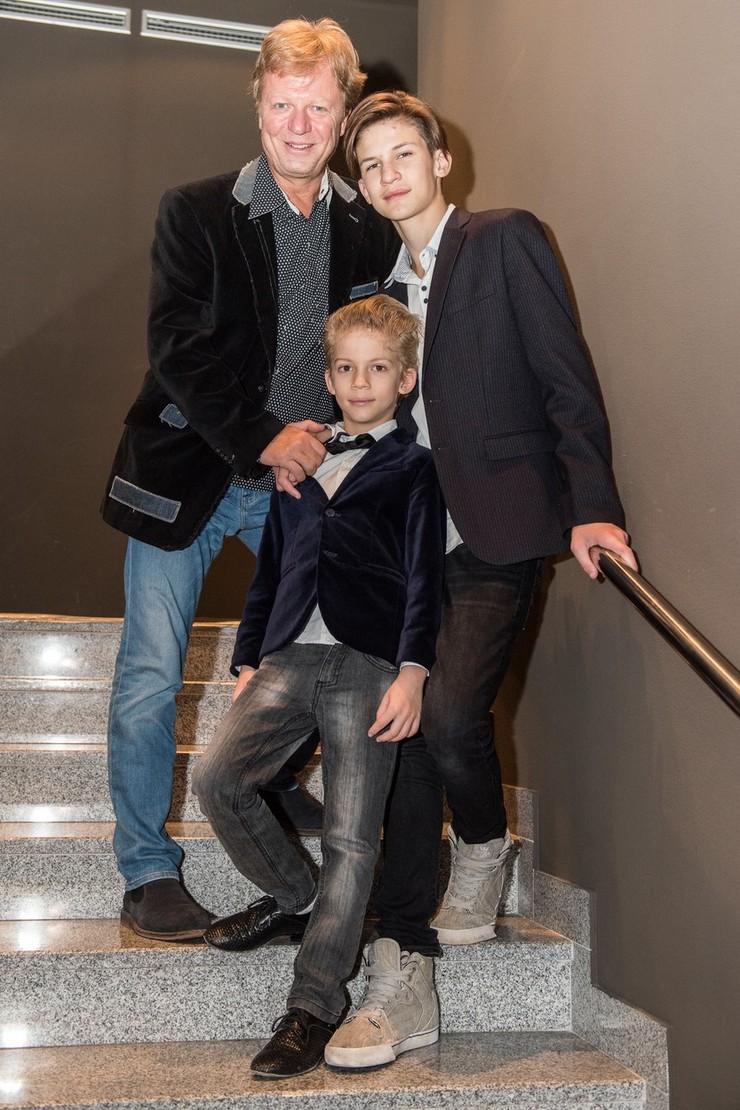 Maroš Kramár so synmi 