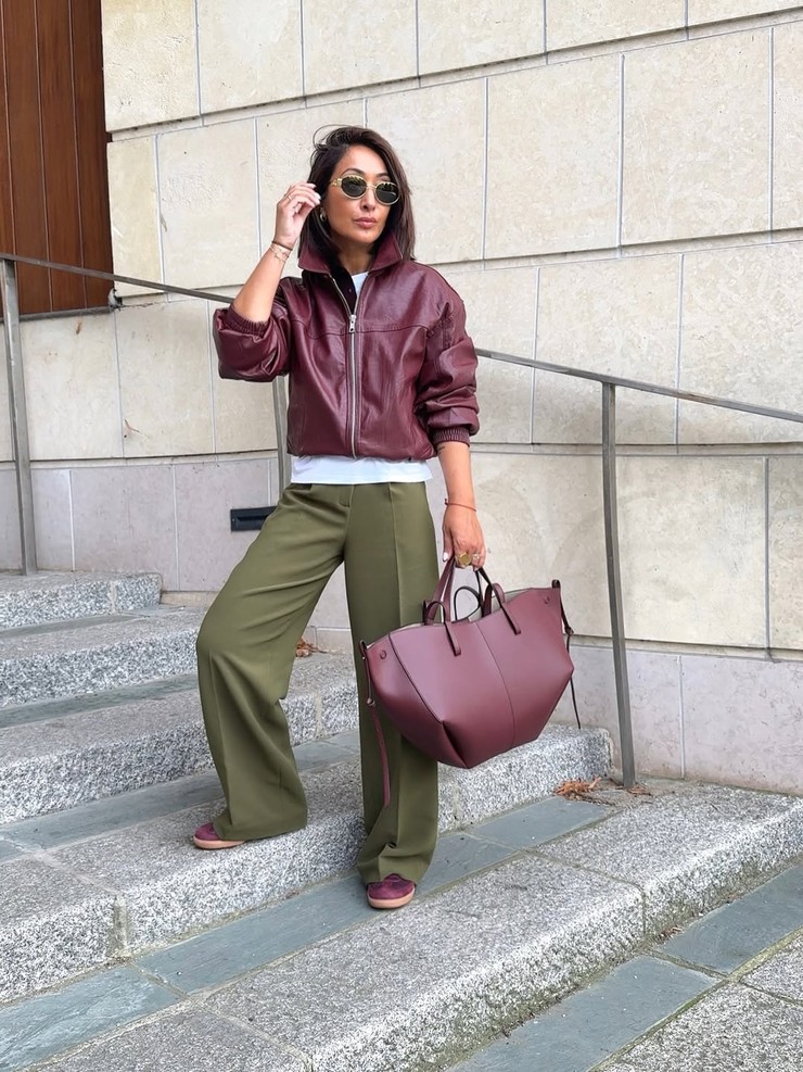 Nákupné maniačky - olivová zelená