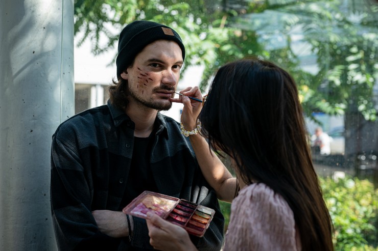 Einstein - foto z nakrúcania prvej časti