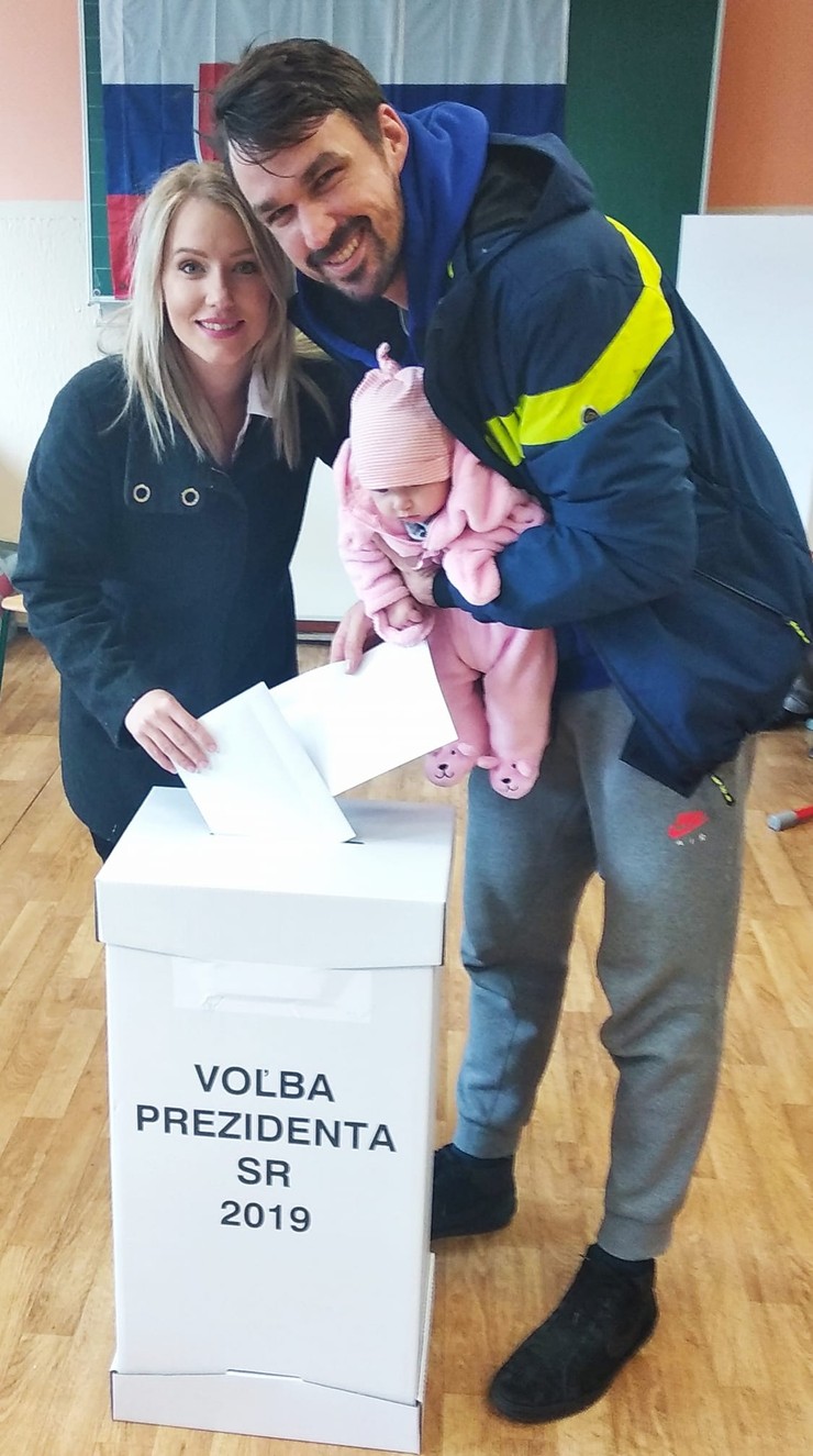 Dana Čapkovičová s rodinou