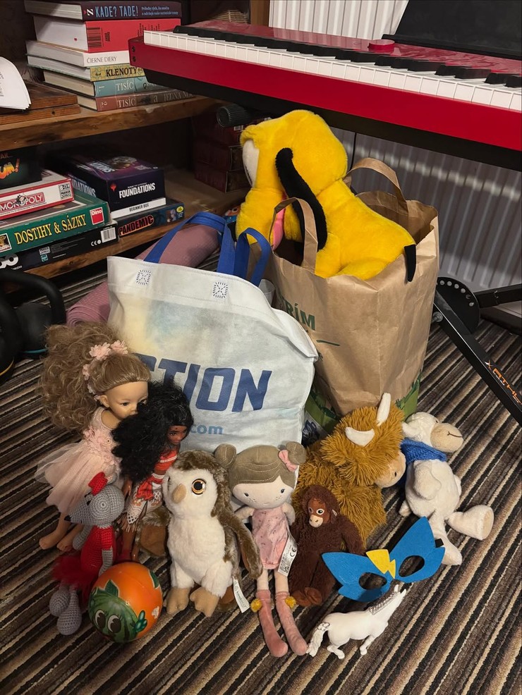 Katka Koščová, dcéra, dojemné gesto, predaj hračiek, pomoc Ukrajine, Anička