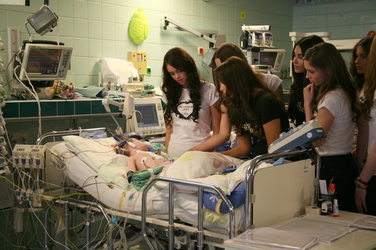 Finalistky v kardiocentre