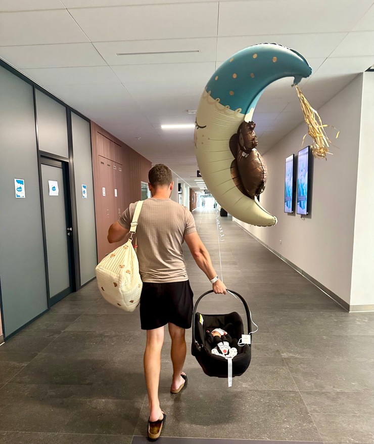 Dušan Ambróš so synom