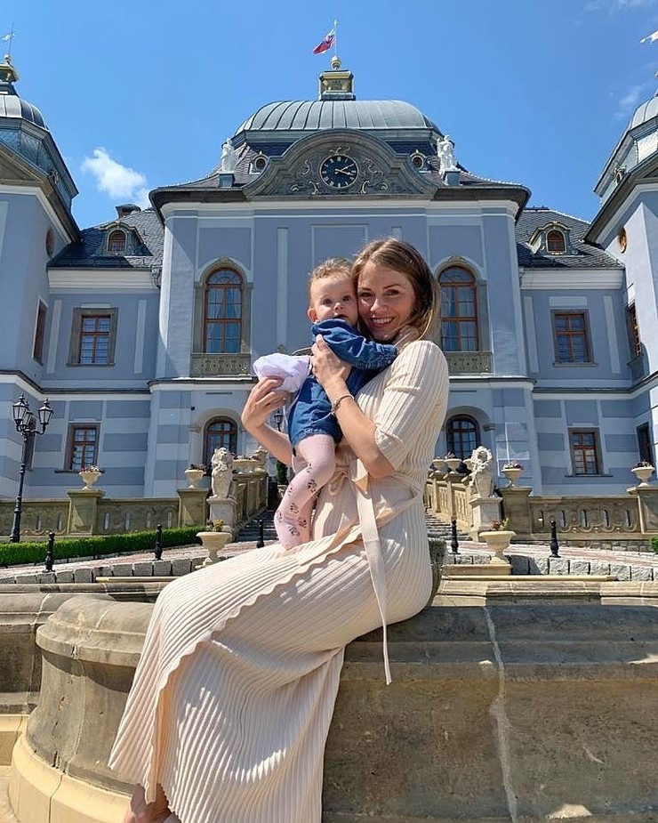 Erika Kandráčová s dcérkou Maruškou