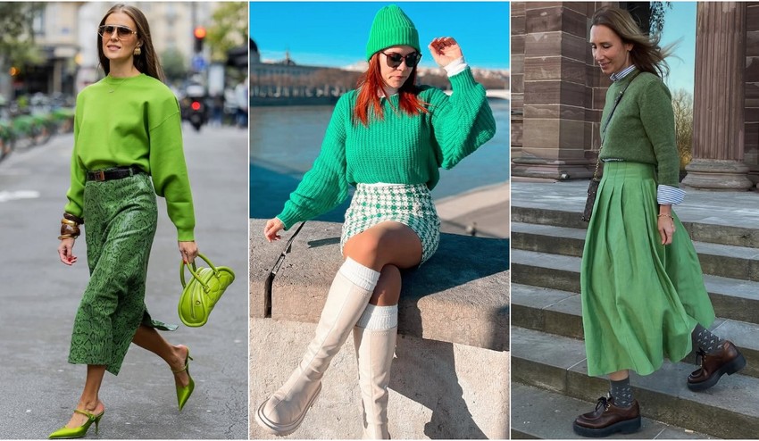 Zelený štvrtok – módnych outfitov sviatok: Osviežte svoj štýl a zahaľte sa do zelenej!