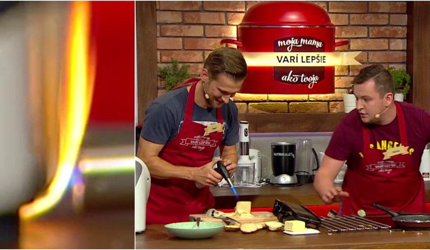 Štúdio v plameňoch? Chalanom sa varenie s ohňom vymklo spod kontroly!