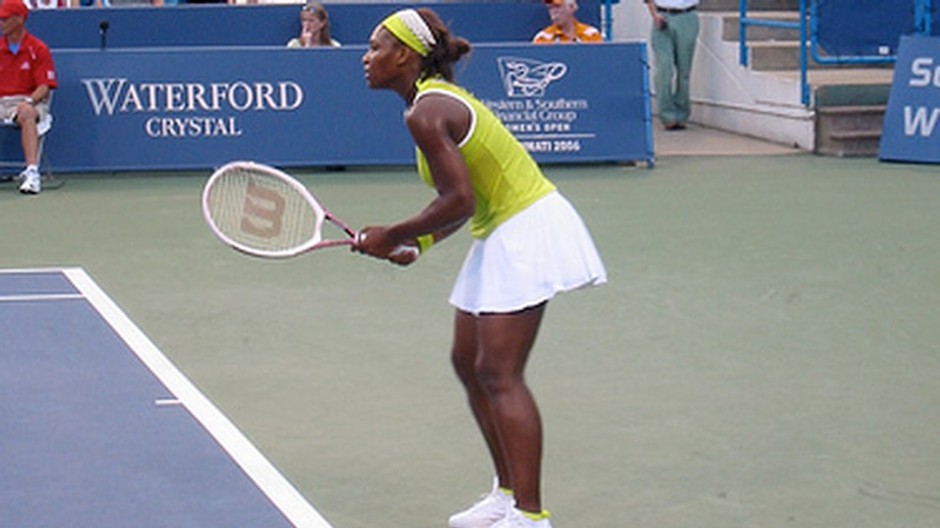 Serena Williamsová na kurte