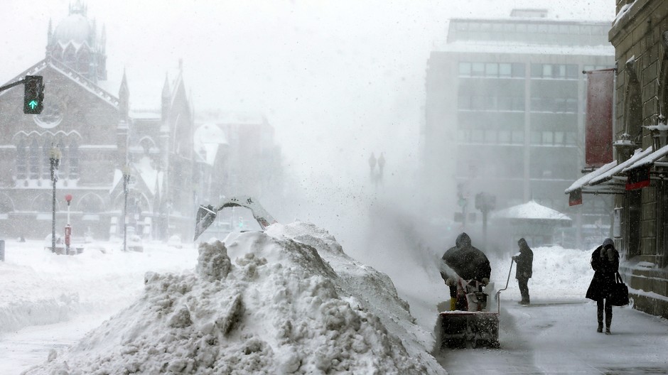 Snehová búrka Nemo Amerika USA sneženie