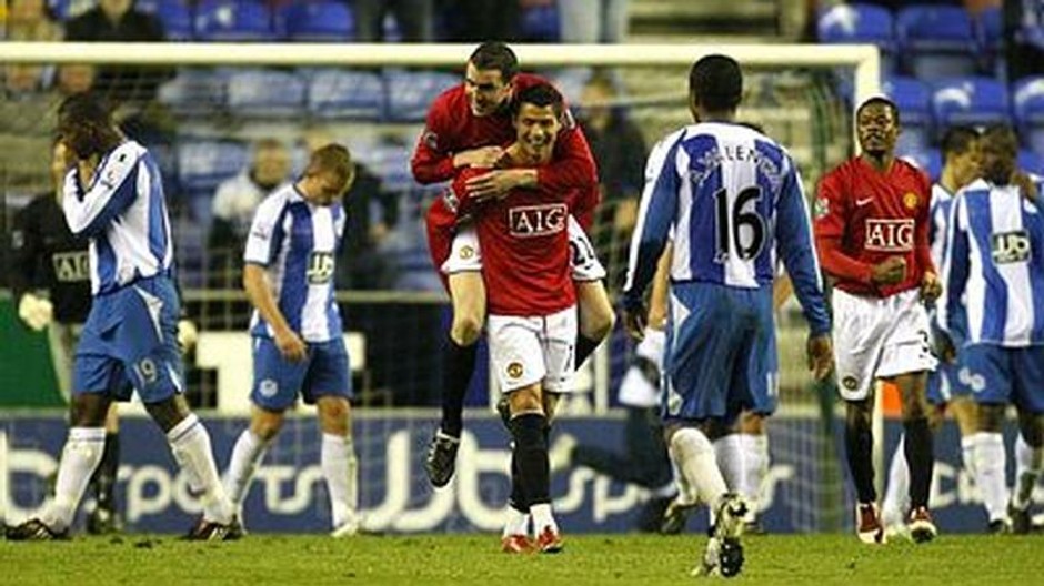 Wigan - Manchester Utd.