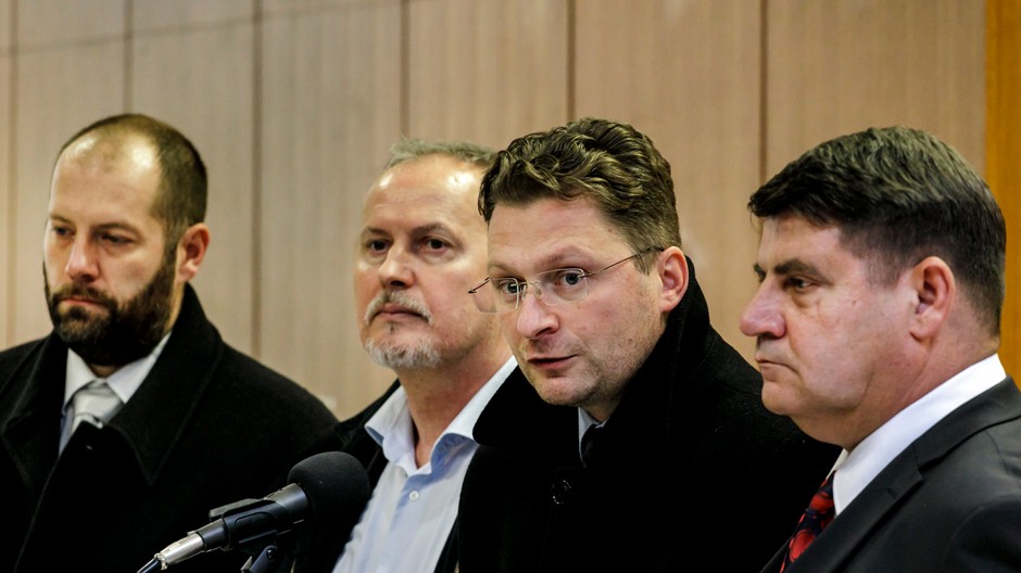 Zoltán Jány Peter Visolajský Miroslav Mendel Ján Sýkora