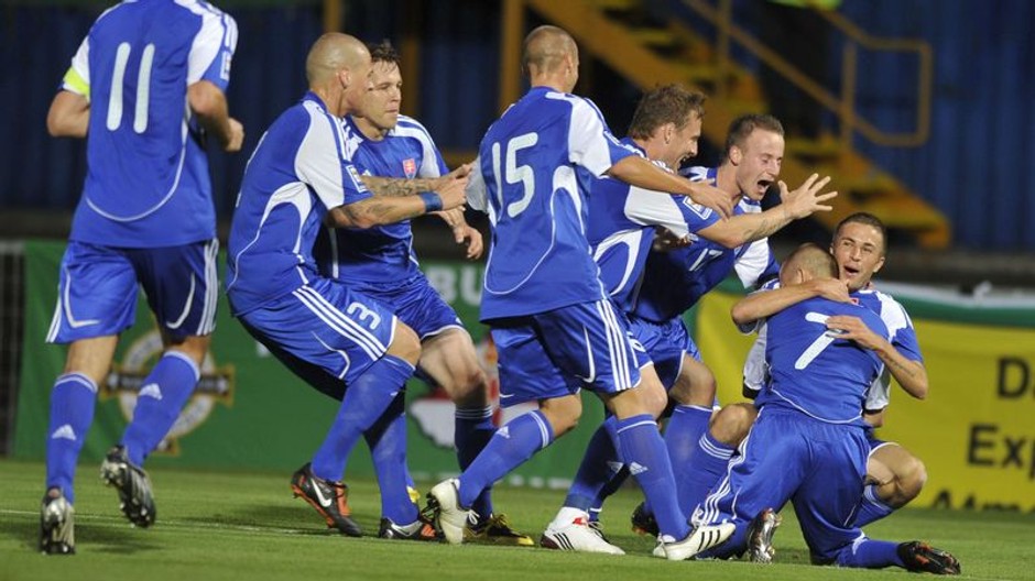 radosť SR v Belfaste po góle