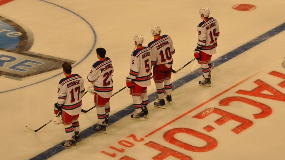 NY Rangers s Gáboríkom