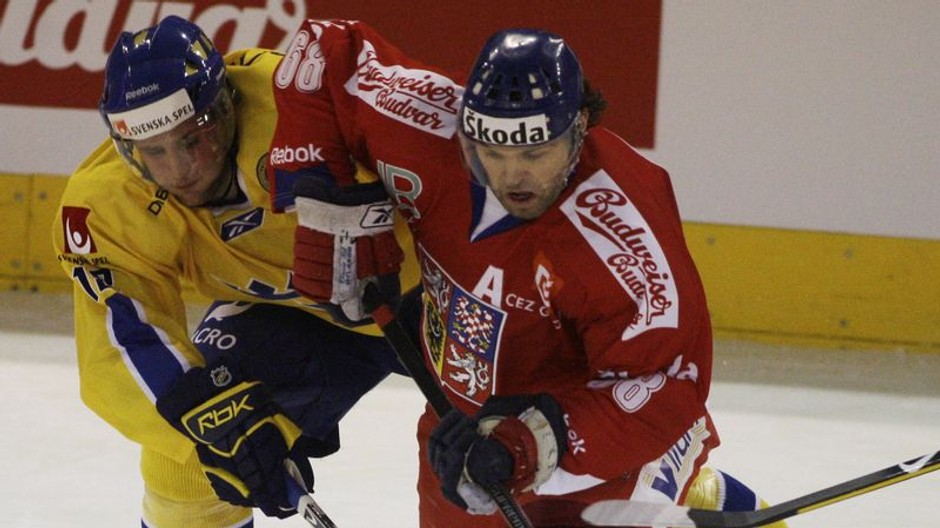 ČR - Švédsko Jágr
