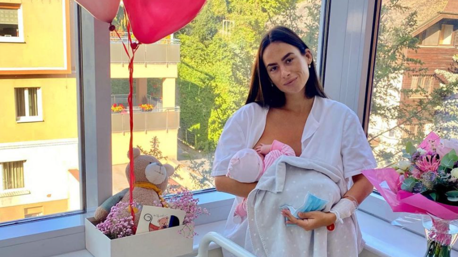 Natália Glosíková v pôrodnici