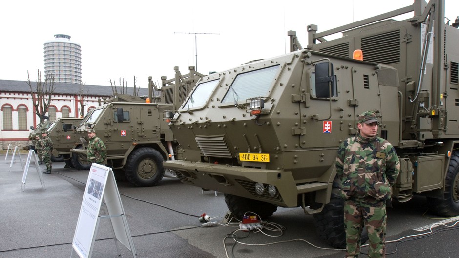 armádne autá Mokys