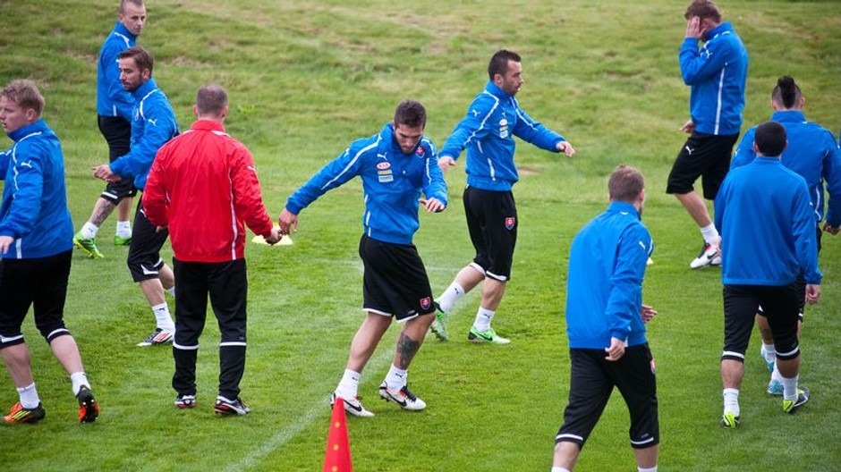 tréning Slovákov v Senci