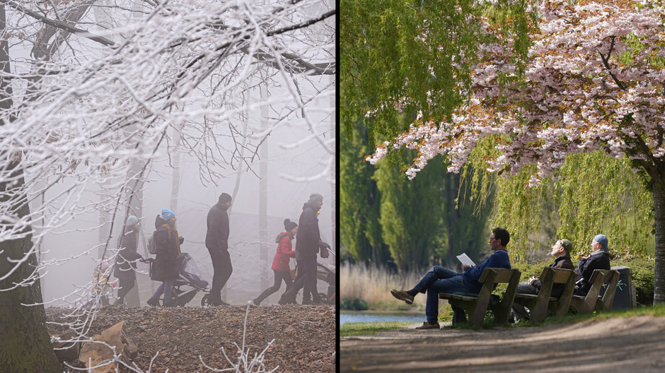 počasie slnečné mráz