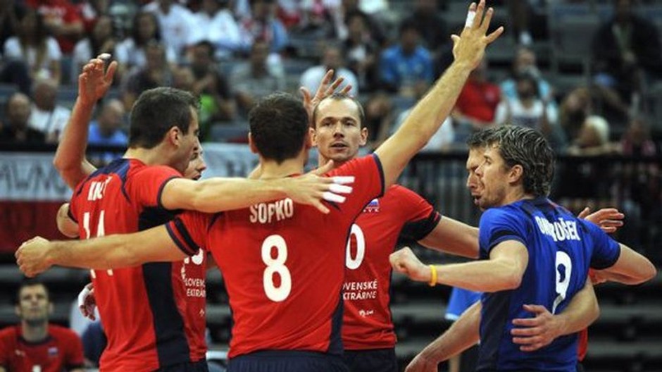 Volejbalisti Slovenska v Sofii