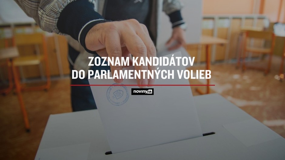 Zoznam kandidátov grafika