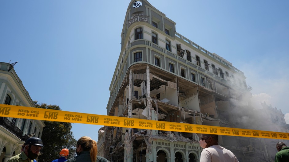 Explózia v hoteli na Kube
