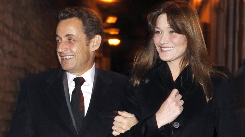 Sarkozy Bruni vecer