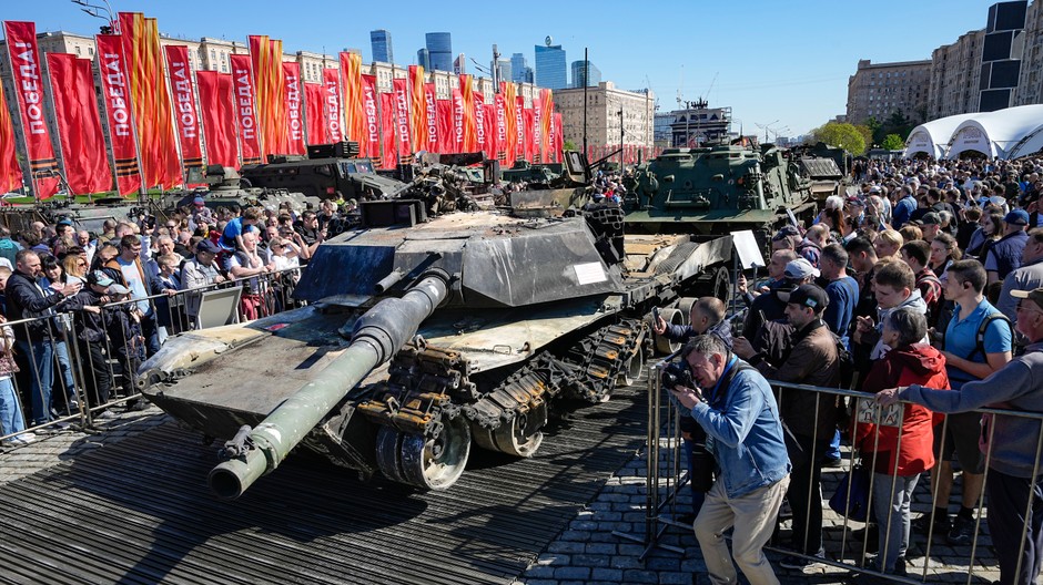 moskva výstava technika tank 