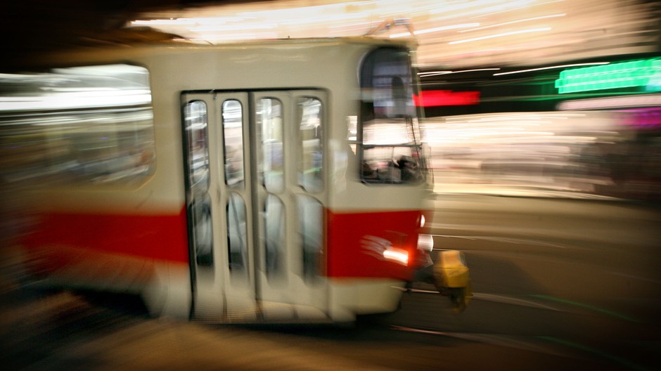 električka, ilustračný záber