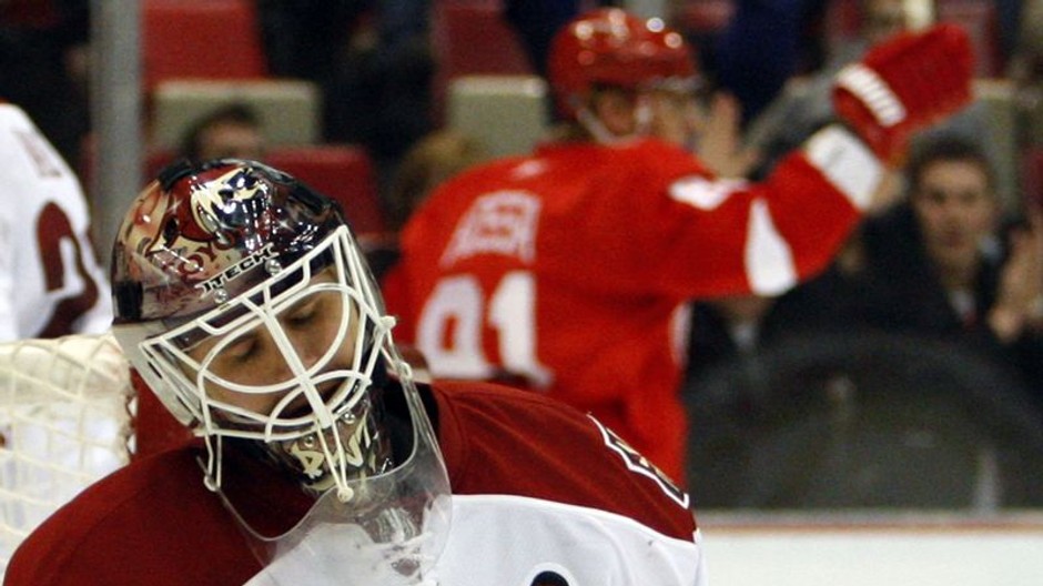 brankár po góle od Hossu