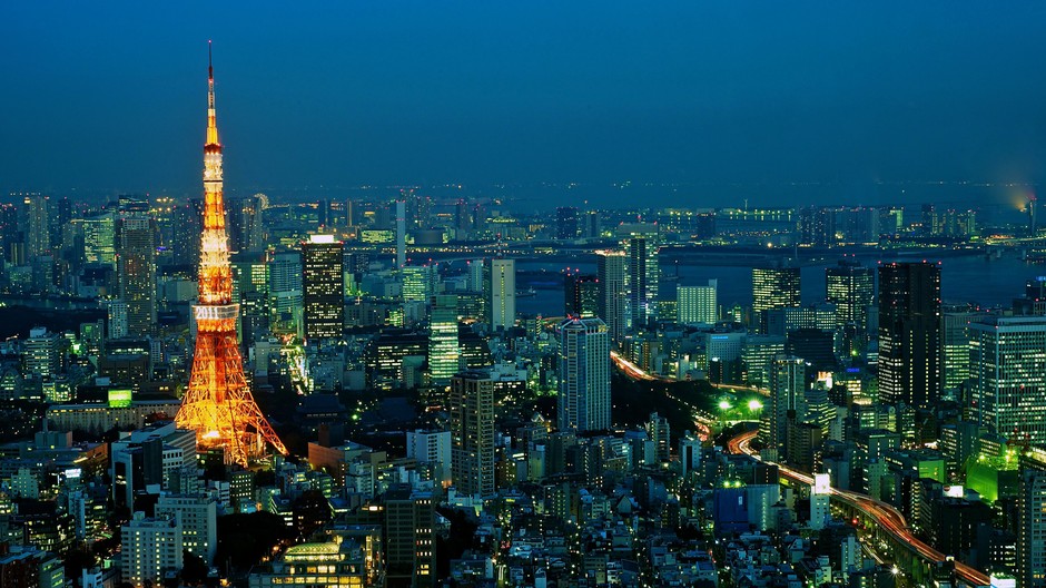 Tokio - panoráma mesta