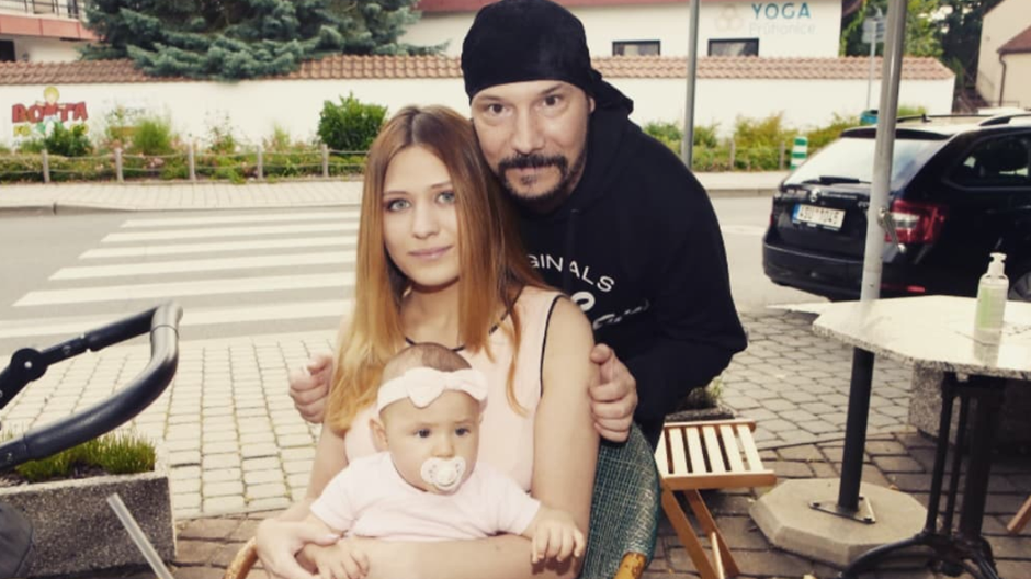 Bohus Matus s rodinou