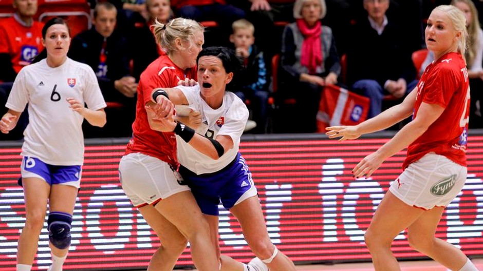 Hádzaná ženy Dánsko-Slovensko