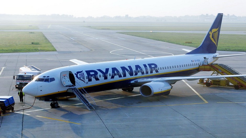 lietadlo ryanair