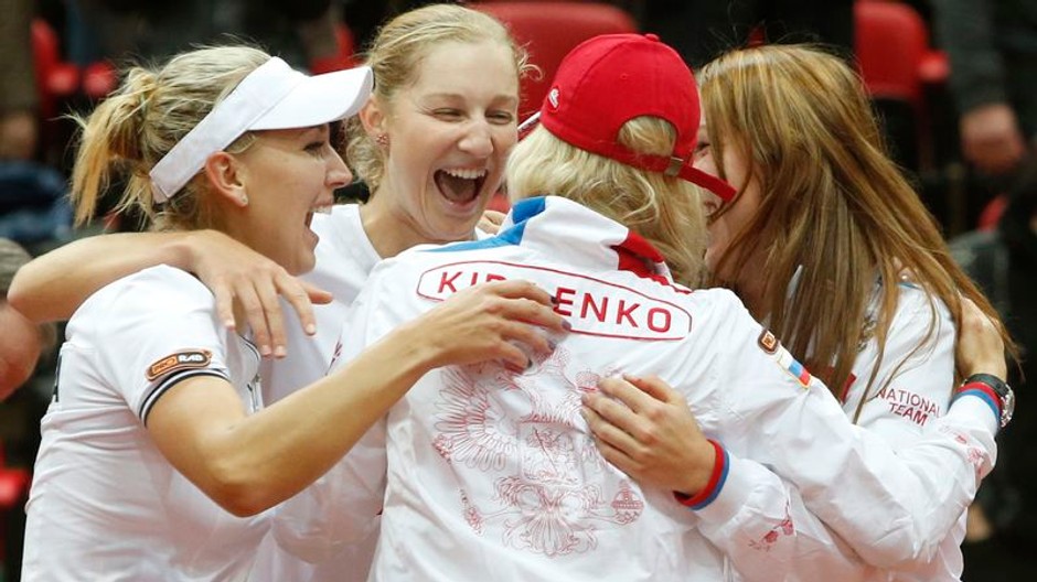 ruská radosť vo Fed Cupe