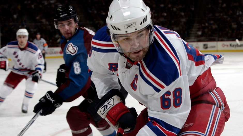 Jaromír Jágr na ľade