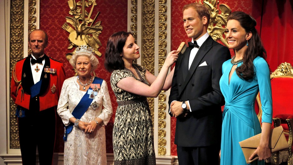 Voskové figuríny William Catherine