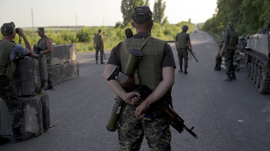 Ukrajina - uzavretý hraničný priestor v Amrisiivke 6
