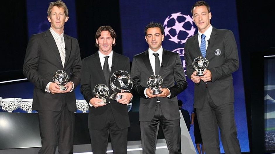 UEFA ceny Messi