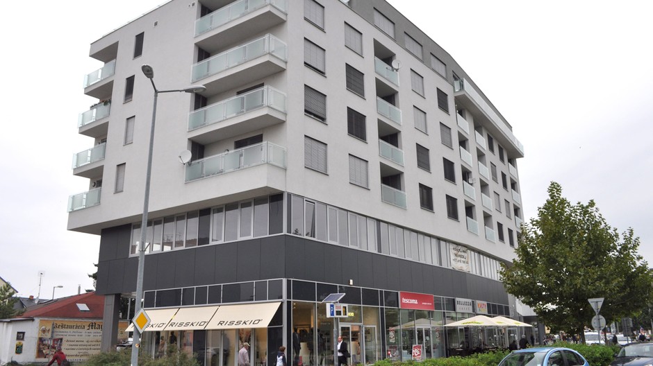 Piešťany centroom statika